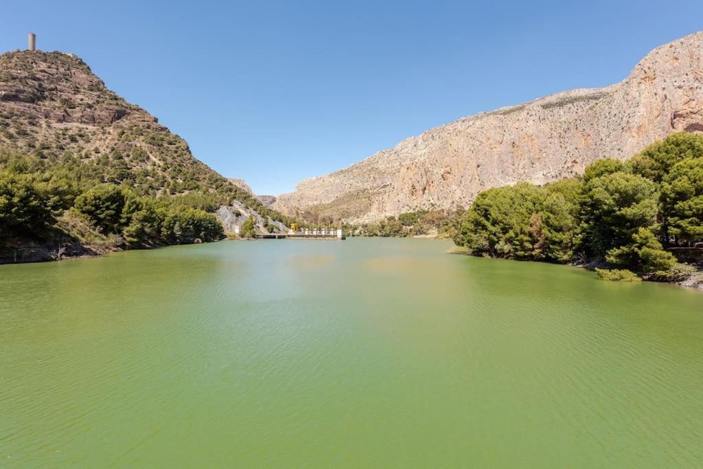 El Descansito del Rey El Chorro Exterior foto